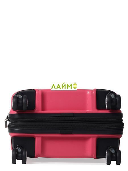 Чемодан малый S полипропилен розовый 55х40х25+5см/52л/3.2кг/Airtex 241 241-20 rose red фото