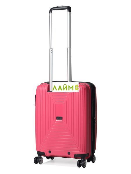 Чемодан малый S полипропилен розовый 55х40х25+5см/52л/3.2кг/Airtex 241 241-20 rose red фото