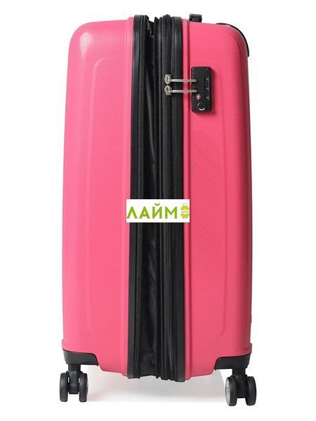 Чемодан малый S полипропилен розовый 55х40х25+5см/52л/3.2кг/Airtex 241 241-20 rose red фото