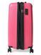 Чемодан малый S полипропилен розовый 55х40х25+5см/52л/3.2кг/Airtex 241 241-20 rose red фото 8