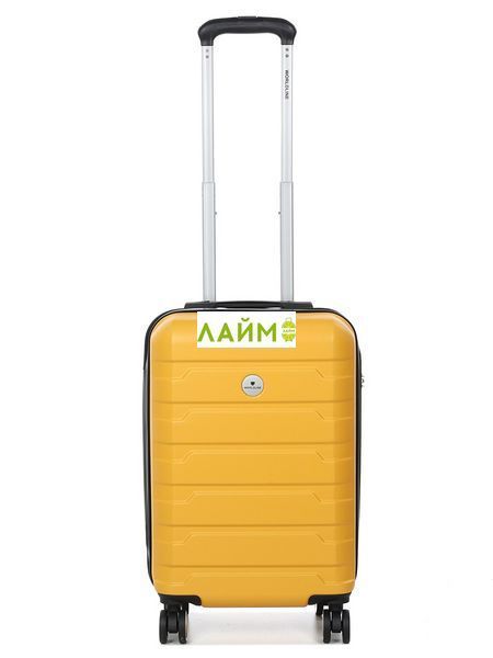 Чемодан Франция малый S жёлтый 55х35х24см/38л/2.65кг/Worldline 626 626-20 yellow фото