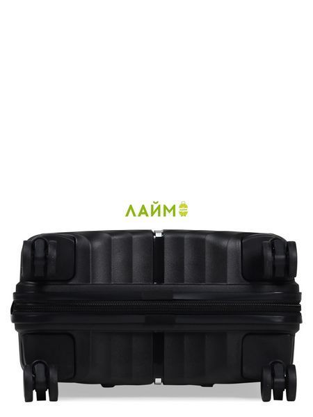 Валіза мала S поліпропілен чорна 55х36х20см/36л/2.8кг/Snowball 05103 05103-20 black фото