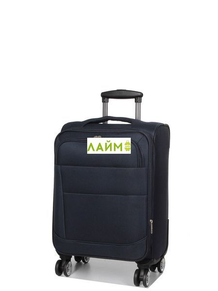 Валіза мала S тканина синя 55х39х24(+5)см/54л/3.2кг/Worldline 620 620-20 blue фото