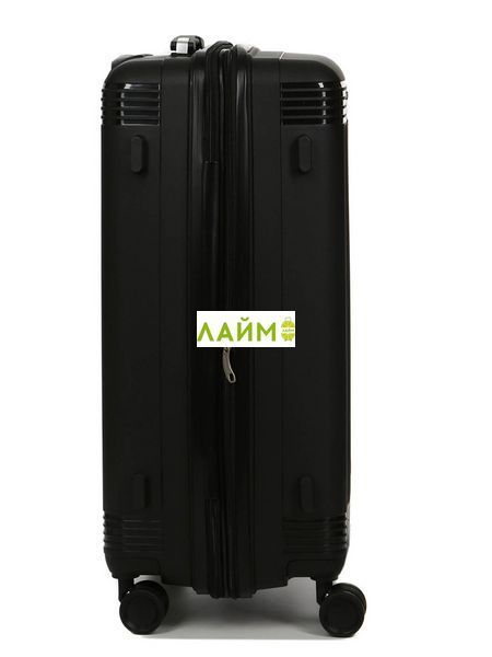 Чемодан средний М полипропилен чёрный 65х43х28+5/72л/3.4кгWorldline292 292-24 black фото