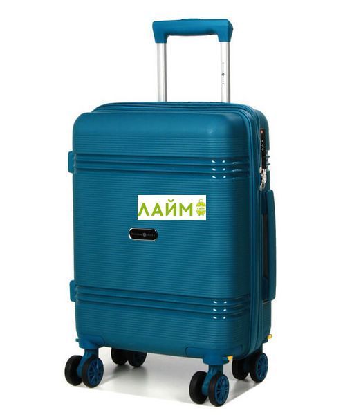 Валіза міні XS поліпропілен синя 49х32х18/25л/2.6кг/Snowball 21204 21204-18 blue фото