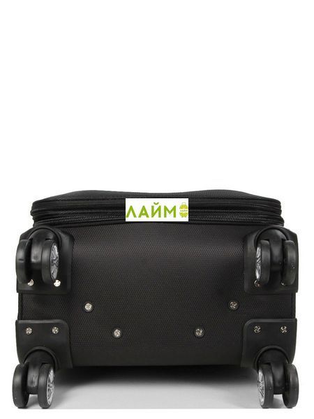 Валіза мала S тканина чорна 55х39х24(+5)см/54л/3.2кг/Worldline 620 620-20 black фото