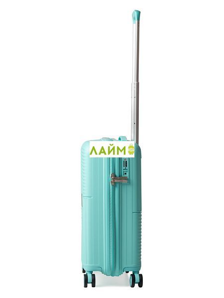 Чемодан ручная кладь S полипропилен бирюза 55х36х20см/35л/2.7кг/Snowball 20403-20 aqua green фото