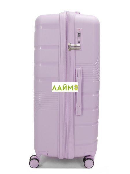 Валіза велика L поліпропілен бузок 75х48х31+5/108л/4.3кг/Worldline 287 287-28 purple фото