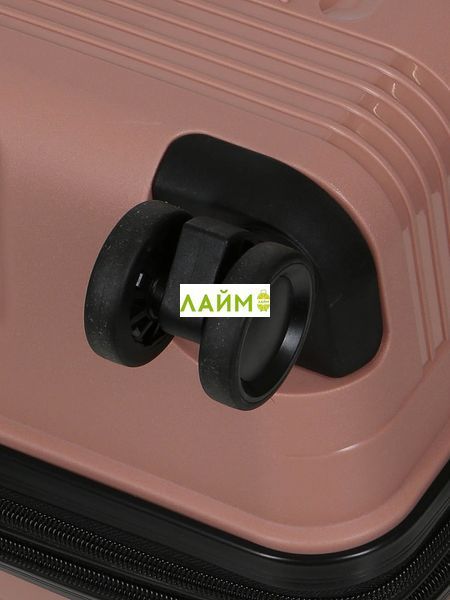 Чемодан малый S полипропилен пудра 55х36х23+5/47л/2.9кг/Worldline 292 292-20 rose gold фото