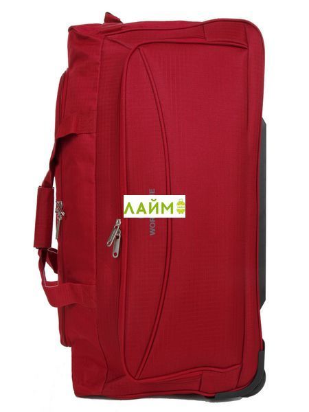 Сумка на колесах середня M червона 65x32x34/70л/2.2кг/Worldline 898-65 898-65 red фото