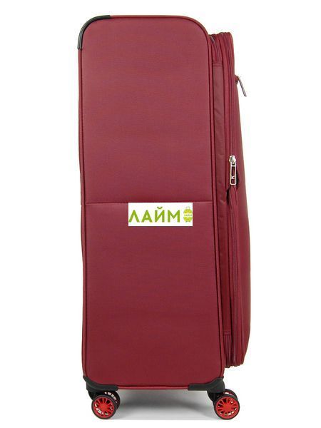 Валіза велика L тканина червона 78х47х30(+5)см/116л/3.9кг/Airtex 825 825-28 red фото