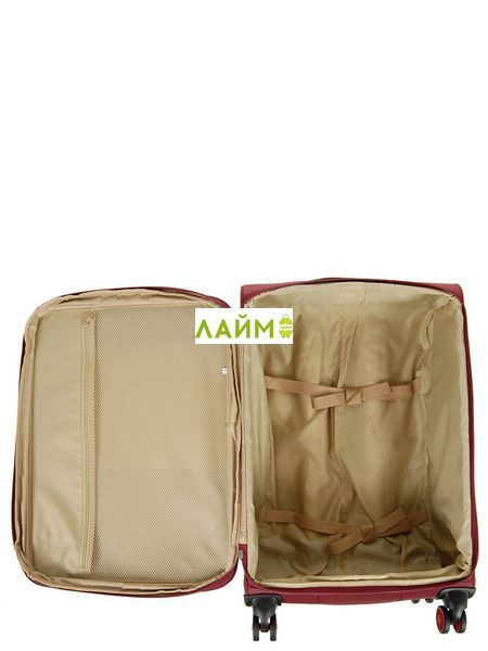 Чемодан средний M ткань красный 67х42х28(+5)см/83л/2.9кг/Airtex 825 825-24 red фото