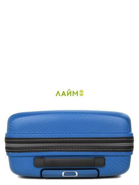 Валіза мала S поліпропілен синя 55х40х23(+5)см/52л/3.05кг/Airtex 242 242-20 blue фото