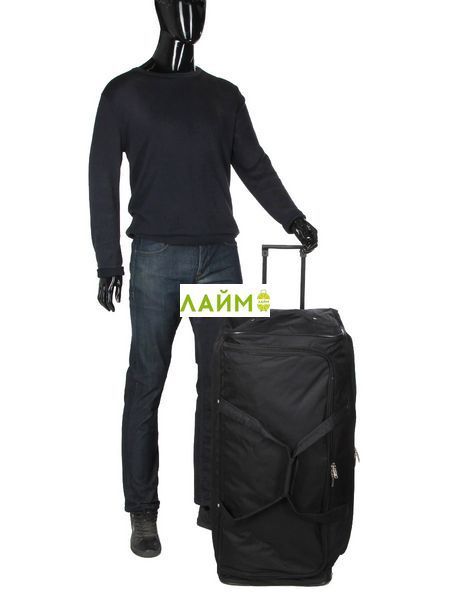 Сумка на колёсах гигант XL чёрная 85х36х38/112л/3.3кг/Madisson 214-82 214-82 black фото