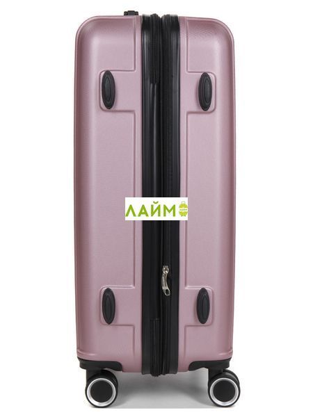 Чемодан Франция средний M розовый 66х42х26+5/74л/3.5кг/Worldline 623 623-24 pink фото