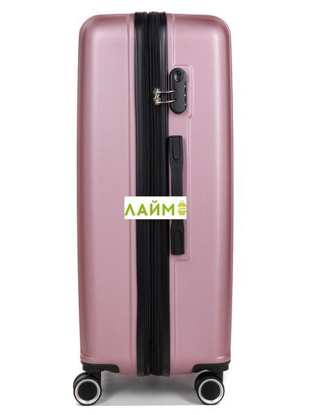 Чемодан Франция средний M розовый 66х42х26+5/74л/3.5кг/Worldline 623 623-24 pink фото