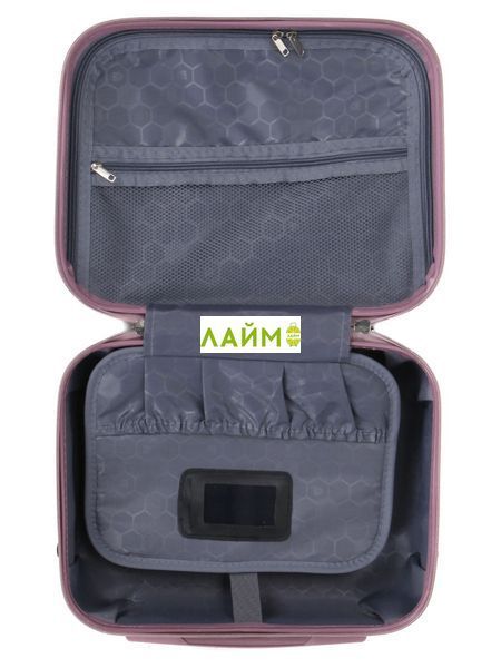 Кейс(ручная кладь) Франция розовый 34х28х18см/15л/1кг/Worldline 628 628-14 pink фото