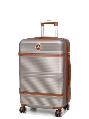 Чемодан средний M шампань 66х42х25(+5)см/74л/3.6кг/Worldline 629 629-24 champagne фото