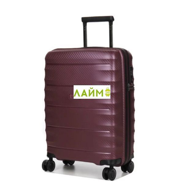 Валіза мала S поліпропілен фіолет 55х40х23(+5)см/52л/3.05кг/Airtex 242 242-20 purple фото