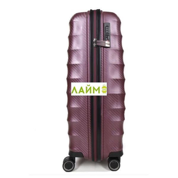 Валіза мала S поліпропілен фіолет 55х40х23(+5)см/52л/3.05кг/Airtex 242 242-20 purple фото