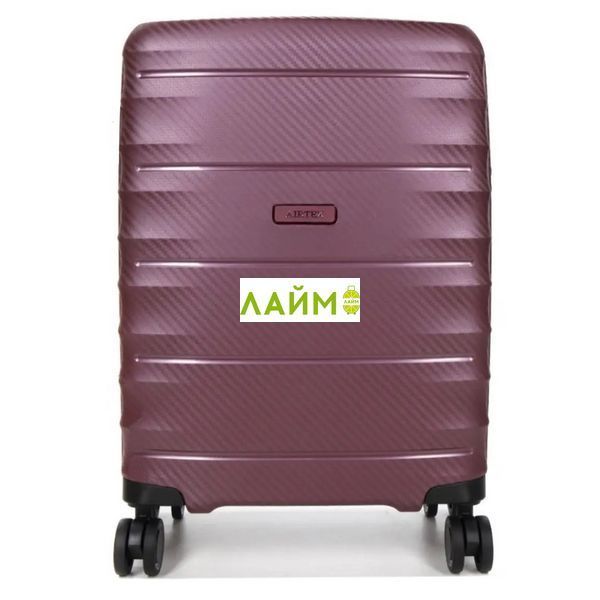 Валіза мала S поліпропілен фіолет 55х40х23(+5)см/52л/3.05кг/Airtex 242 242-20 purple фото