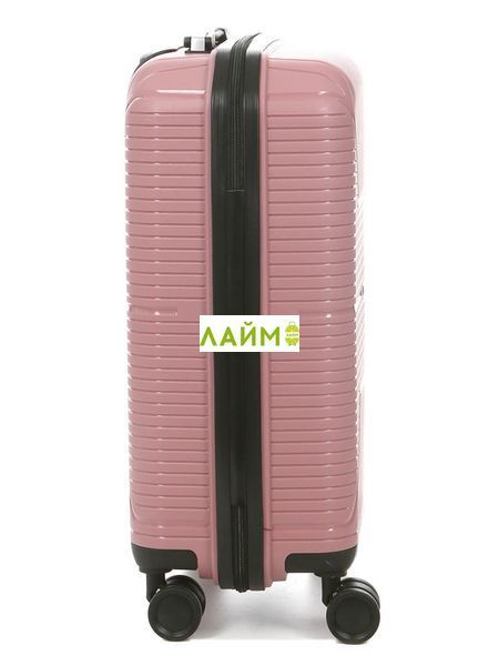 Чемодан малый S полипропилен пудра 55х37х22см/38л/2.7кг/Worldline 291 291-20 rose gold фото