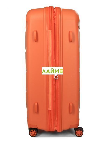 Валіза Airtex велика L поліпропілен оранж 79х52х30(+5)см/131л/5кг 646-28 orange фото