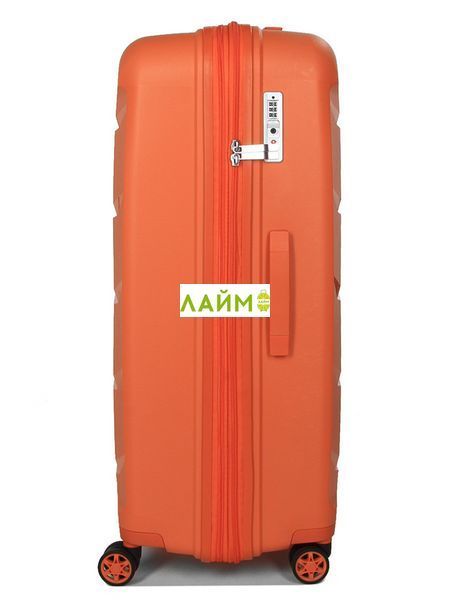 Валіза Airtex велика L поліпропілен оранж 79х52х30(+5)см/131л/5кг 646-28 orange фото