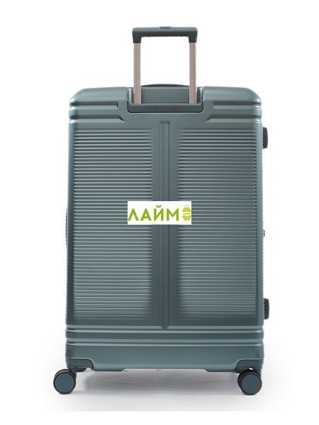 Валіза велика L полікарбонат зелена 75х51х31(+5)см/125л/4.45кг/Airtex 649-28 green фото