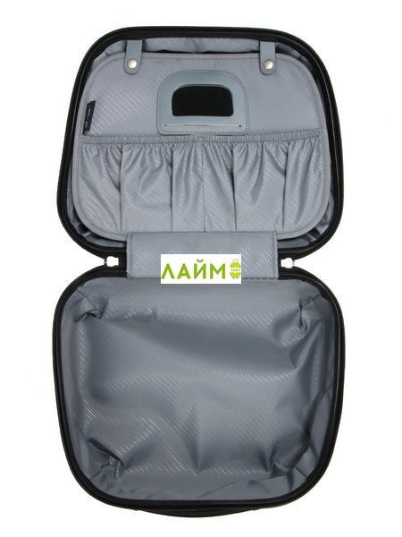Кейс(ручная кладь) полипропилен чёрный 37х31х17/15л/1.1кг/Airtex 639 639-14 black фото