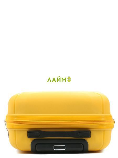 Валіза мала S поліпропілен жовта 54x38x22см/40л/2.6кг/Worldline 288 288-20 yellow фото