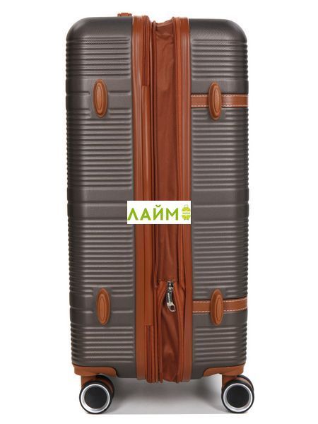 Валіза середня M коричнева 66х42х25(+5)см/74л/3.6кг/Worldline 629 629-24 coffee фото