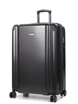 Чемодан большой L поликарбонат серый 75х51х32+5/128л/4.9кг/Airtex 969 969-28 grey фото