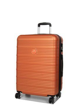 Валіза Франція мала S оранж 55х40х25(+5)см/50л/2.9кг/Worldline 805 805-20 orange фото