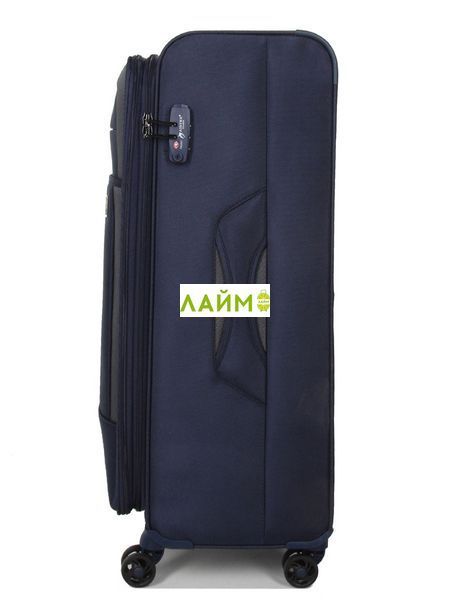 Валіза Airtex велика L тканина синя 80х46х30(+5)см/96л/4.1кг 832-28 blue фото