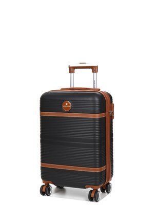 Чемодан ручная кладь S чёрный 55х35х20(+5)см/42л/2.8кг/Worldline 629 629-20 black фото