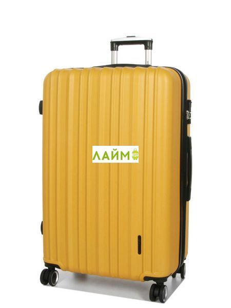 Чемодан Франция большой L жёлтый 76х49х31+5/110л/4.3кг/Worldline 623 623-28 yellow фото
