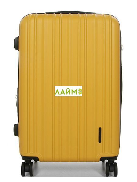 Чемодан Франция большой L жёлтый 76х49х31+5/110л/4.3кг/Worldline 623 623-28 yellow фото