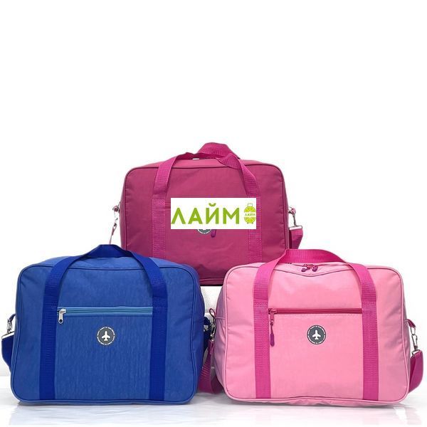 Сумка(ручная кладь) Польша синяя 40х30х20см/24л/0.5кг/Fly 0234 0234 blue 3 фото