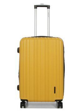 Чемодан Франция средний M жёлтый 66х42х26+5/74л/3.5кг/Worldline 623 623-24 yellow фото