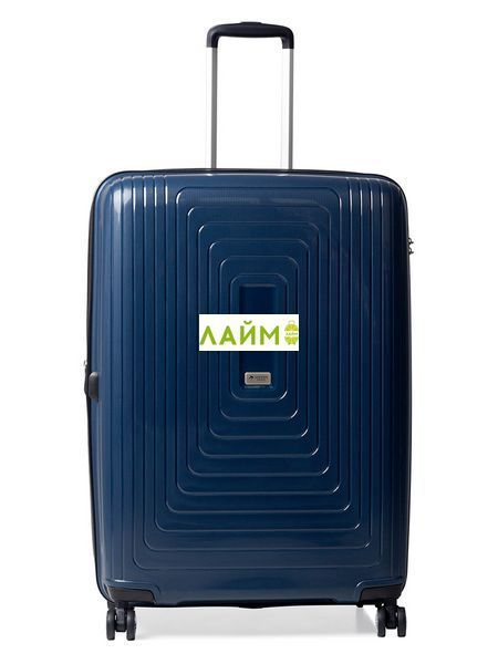 Валіза велика L поліпропілен синя 78х54х36(+5)см/153л/4.9кг/Airtex 241 241-28 blue фото
