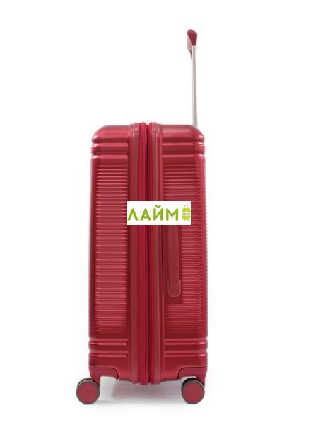 Чемодан средний М поликарбонат красный 65х44х25+5/82л/3.65кг/Airtex649 649-24 red фото