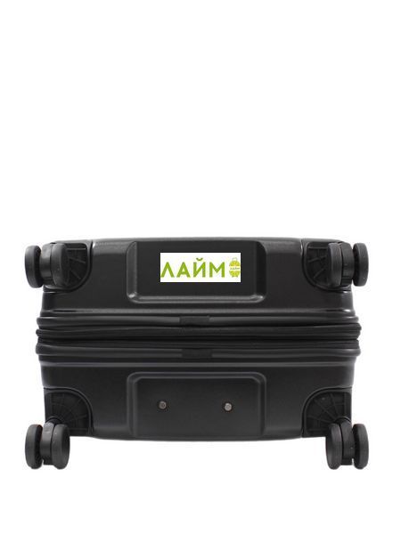 Чемодан средний М поликарбонат чёрный 65х44х25+5/82л/3.65кг/Airtex 649 649-24 black фото