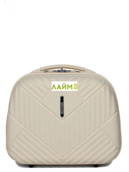 Кейс(ручная кладь) полипропилен молоко 37х31х17/15л/1.1кг/Airtex 639 639-14 beige фото