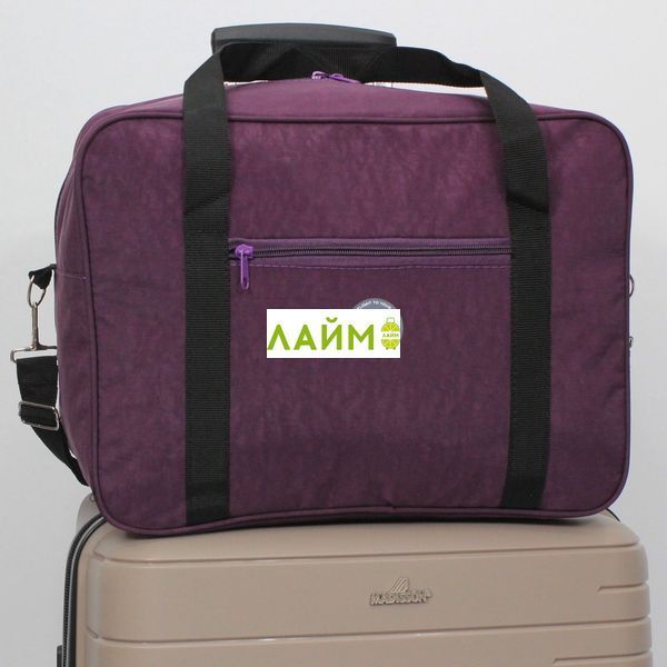 Сумка(ручная кладь) Польша фиолет 40х30х20см/24л/0.5кг/Fly 0234 0234 purple 3 фото