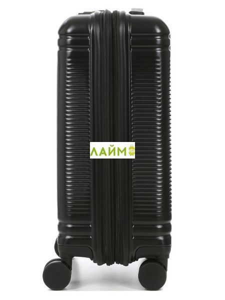 Валіза мала S полікарбонат чорна 55x35x20(+5)см/48л/2.8кг/Airtex 649 649-20 black фото