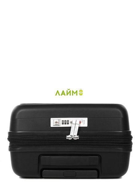 Валіза мала S поліпропілен чорна 55х37х21(+5)см/46л/3.7кг/Airtex 642 642-20 black фото