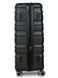 Чемодан Франция гигант XL чёрный 86х55х32+5см/150л/5.4кг/Worldline 628 628-32 black фото 3