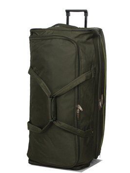 Сумка на колёсах гигант XL хаки 85х36х38см/112л/3.3кг/Madisson 214-82 214-82 khaki green фото
