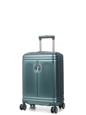 Чемодан малый S поликарбонат зелёный 55x35x20+5см/48л/2.8кг/Airtex 649 649-20 green фото